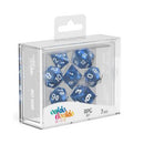 Oakie Doakie RPG Definir dados de mármore 7pcs