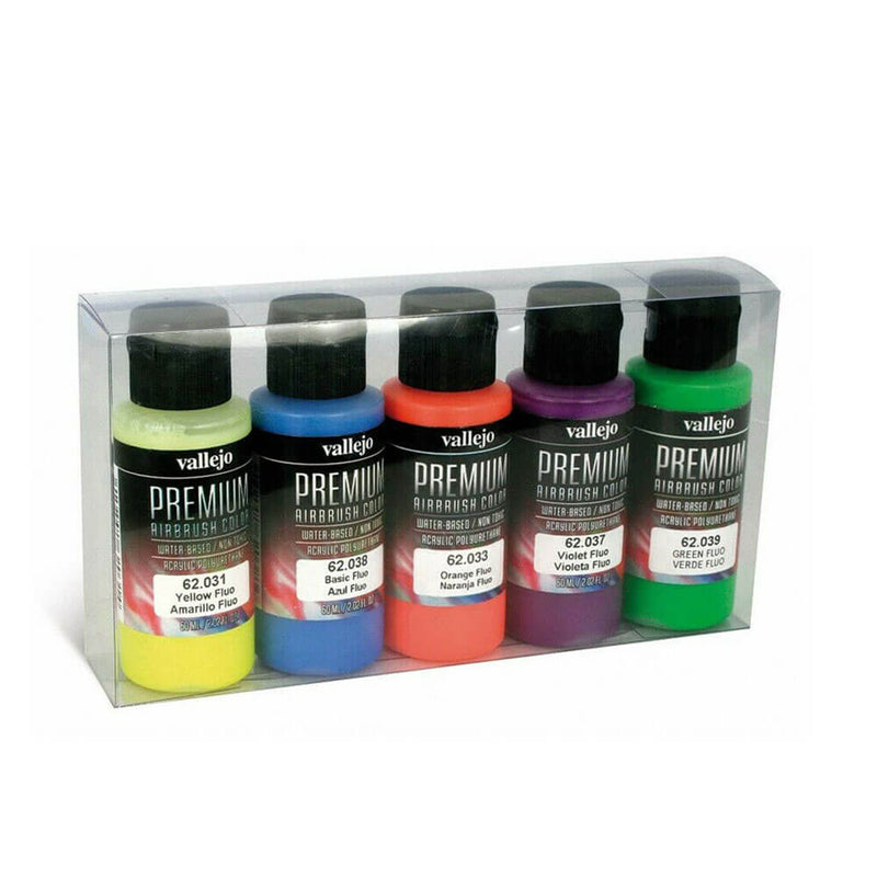  Juego de 5 pinturas de color premium Vallejo