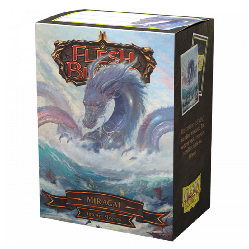  Caja de fundas artísticas mate Dragon Shield Flesh & Blood