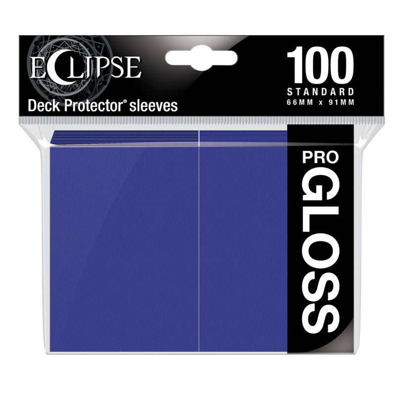 Mangas de brilho do deck padrão do eclipse 100pcs