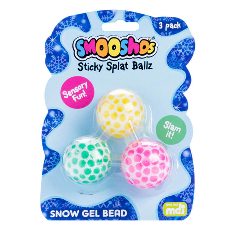  Sticky Splat Ballz de Smoosho (juego de 3)