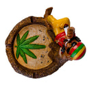 Colourful Rasta Themed Ashtray