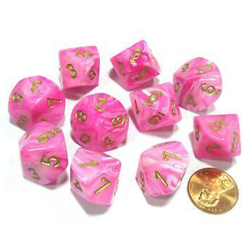 Conjunto de vórtice de 10 mortes de Chessex D10