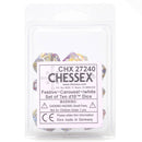 Conjunto festivo poliédrico de 10 mortos de Chessex D10