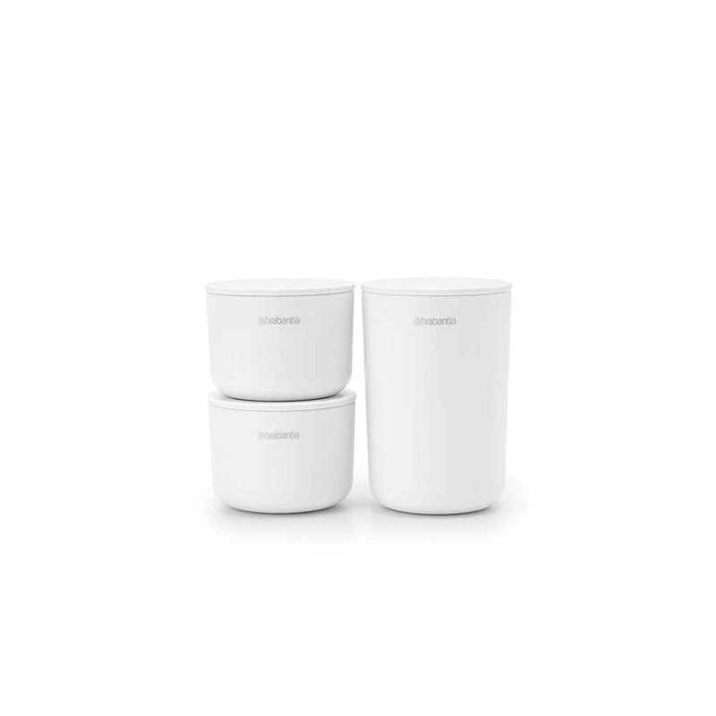 Brabantia Storage Potes (conjunto de 3)