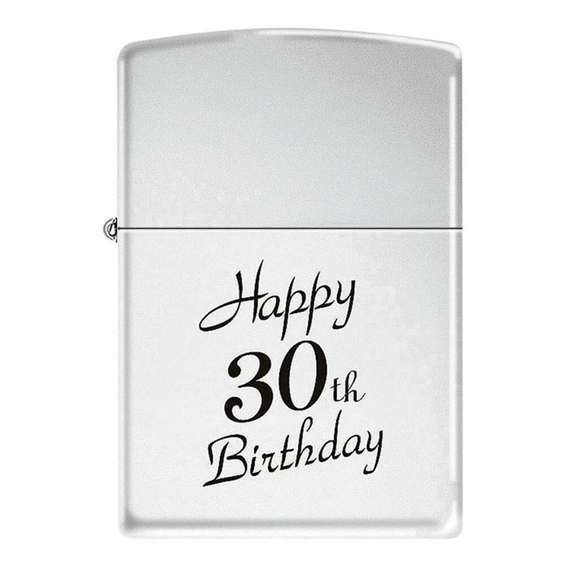 Zippo Birthday High Polish Chrome Tlester