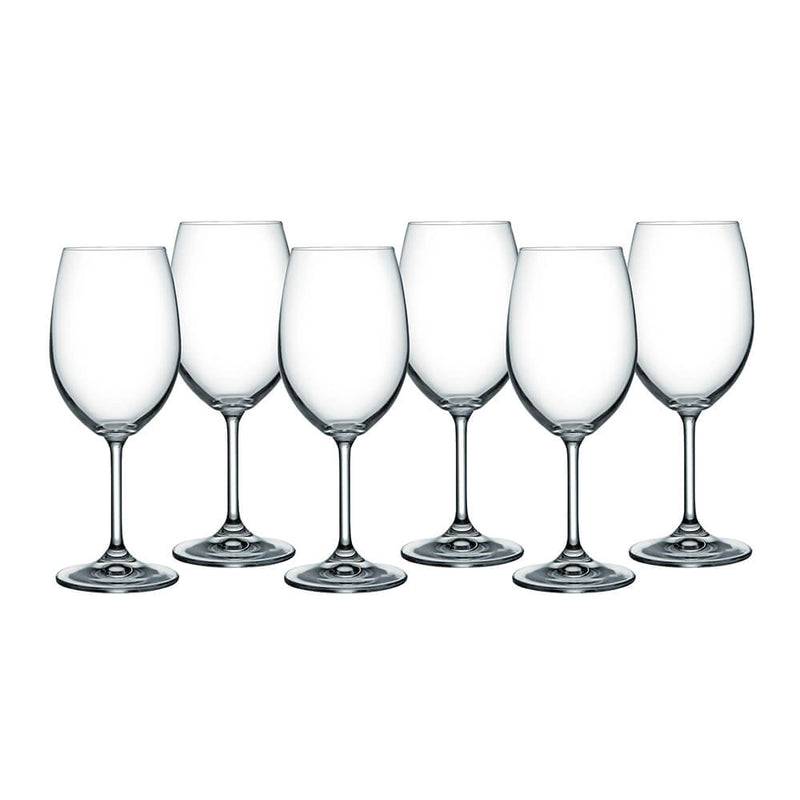 Bohemia Lara Glass Wine (conjunto de 6)