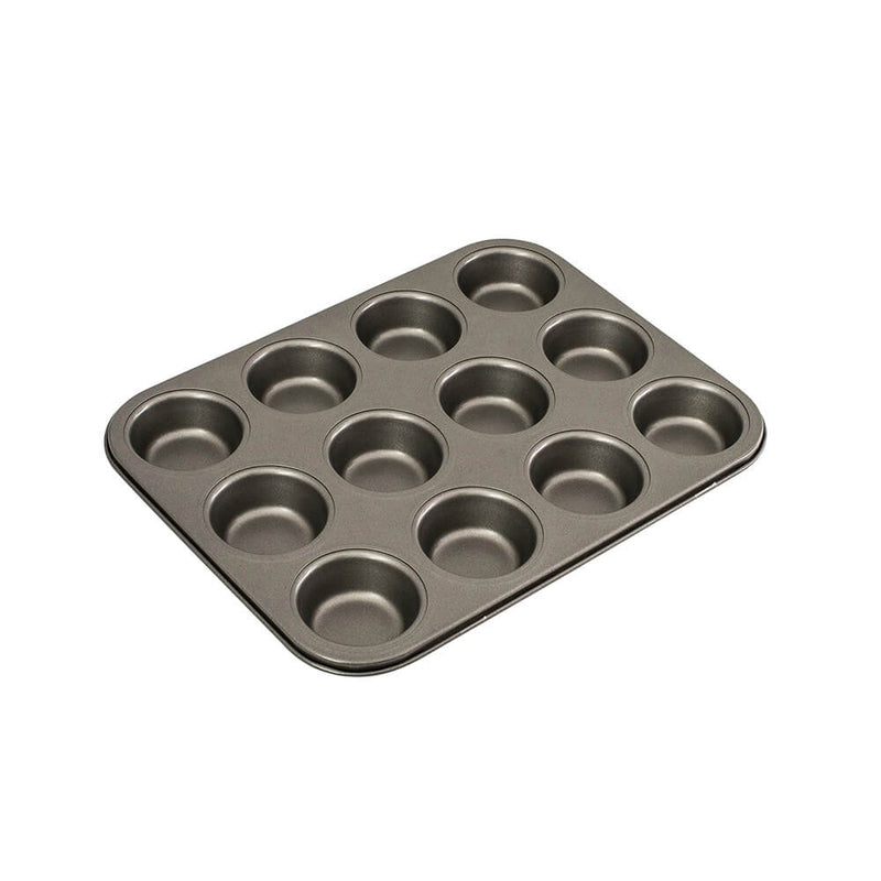  Molde para muffins Bakemaster de 12 tazas