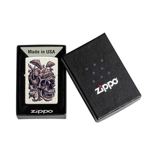 Zippo Skullshroom Design Lighter