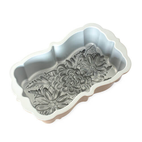 Nordic Ware Toffee Wildflower Loaf Pan