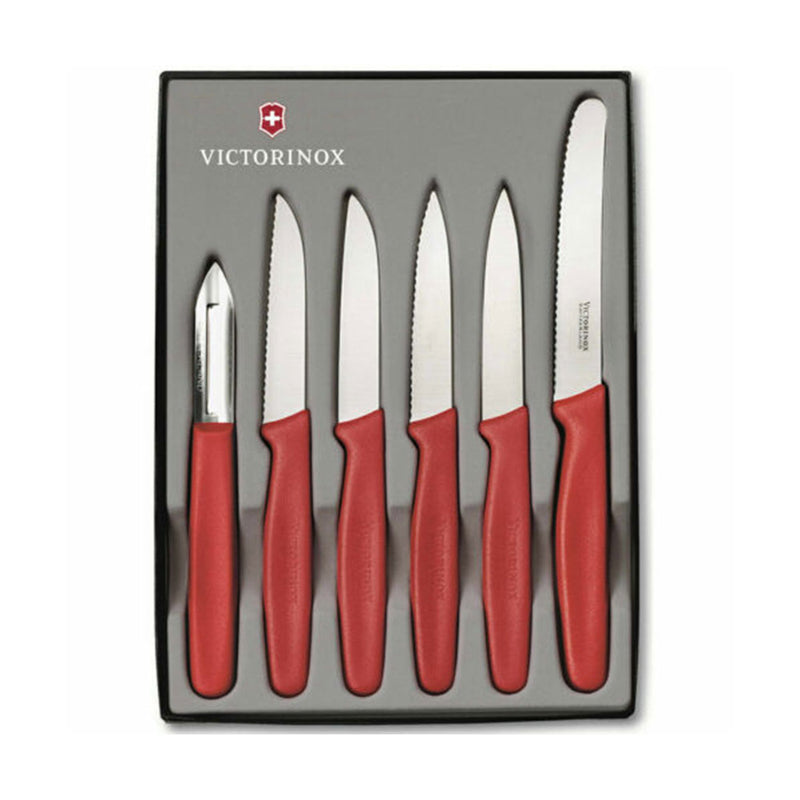  Victorinox Juego de Cuchillos Peladores con Mango de Nylon 6uds