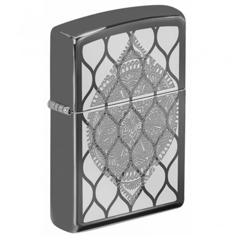 Zippo Black Ice Design Tlester