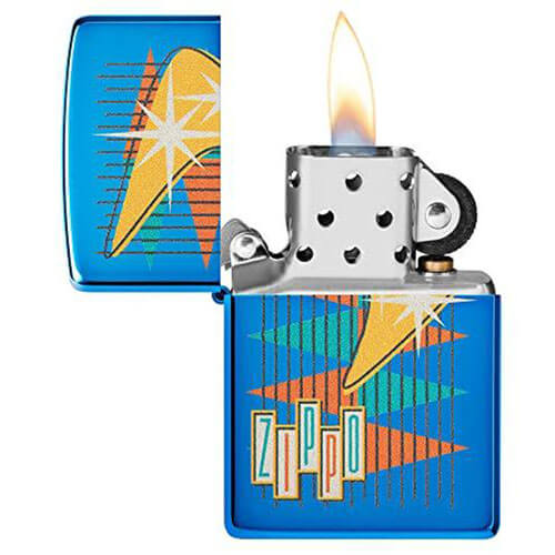 Zippo Retro Zippo Design Colour Image Lighter