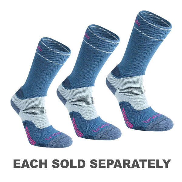 Hike Midweight Performance Women Blue Sky Sock