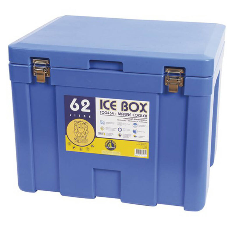 Caixa de gelo marinho azul super eficiente
