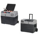 Portable Fridge DC/AC with Handle and Wheels