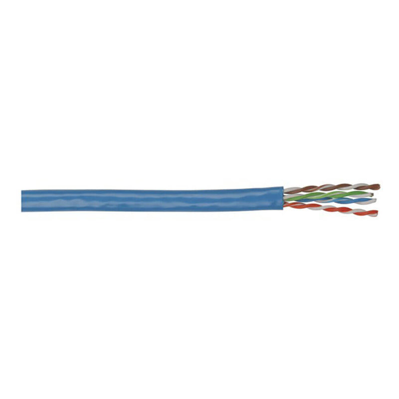  Cable de núcleo sólido Cat5e (azul)