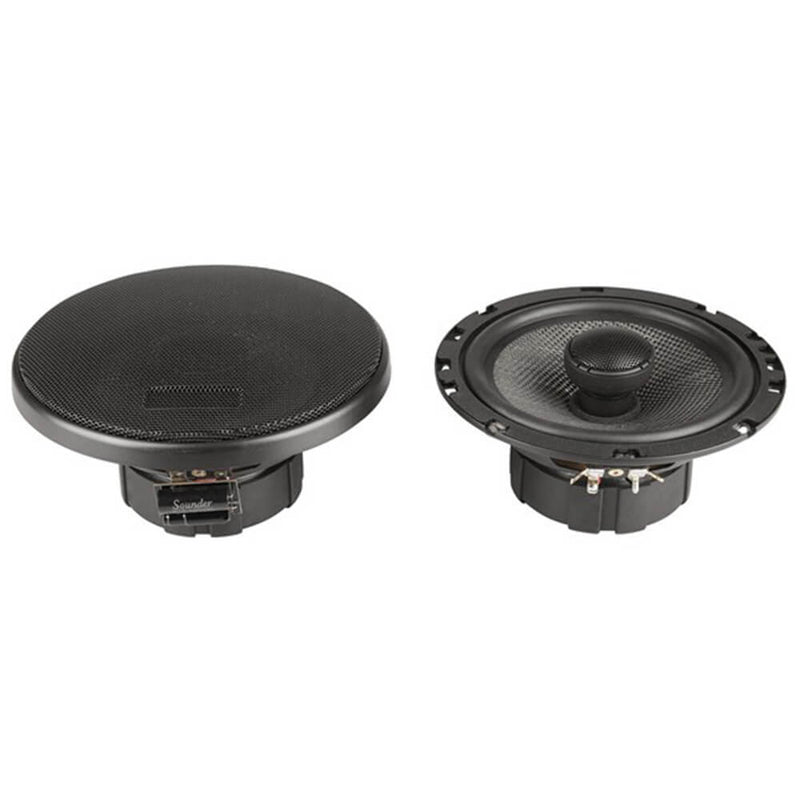 Alto -falante coaxial com tweeter de cúpula de seda feita com kevlar