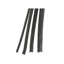 Envoltório de arame trançado de fechamento automático