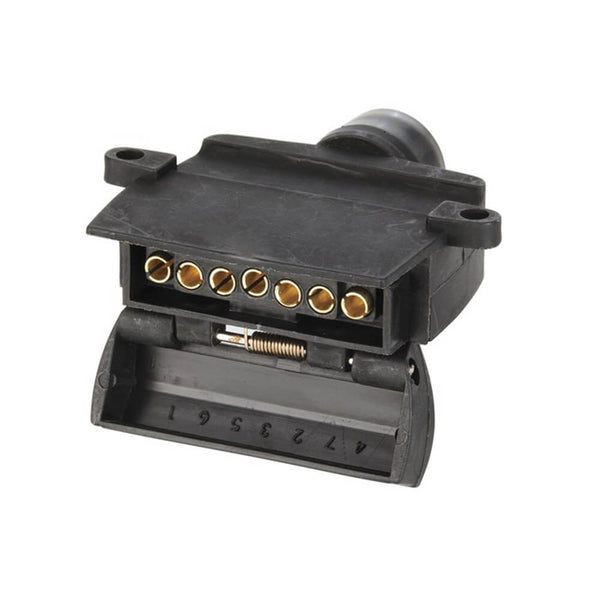 Flat Trailer Socket Connector (7 Pin)