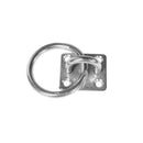 Placa de olho de aço inoxidável com anel