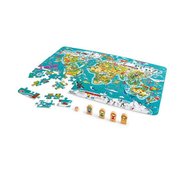 2-in-1 World Tour Puzzle & Game