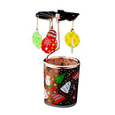 Titular colorido de vela com lâminas rotativas