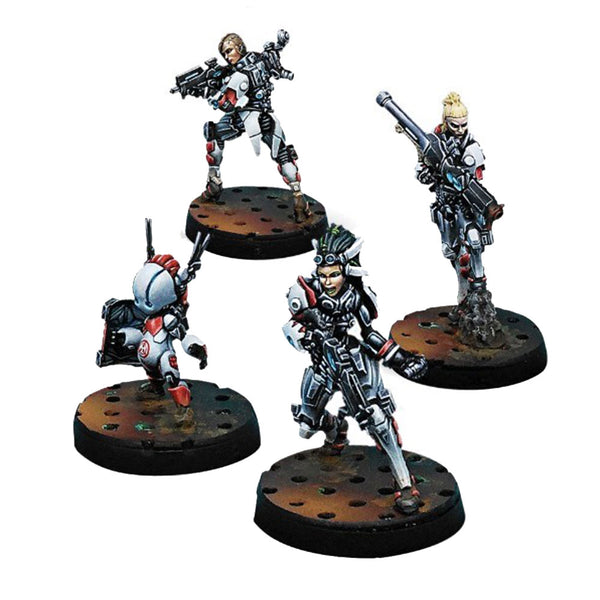 Infinity Nomads Miniatures Riot Grlls