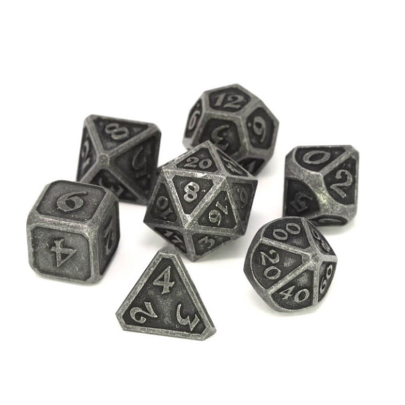 Dice Metal Set Mythica poliédrica