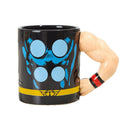  Taza de café Marvel Músculos moldeados