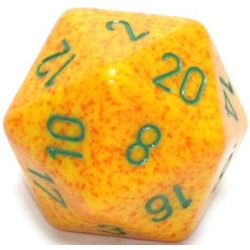  Dados D20 moteados (34 mm)