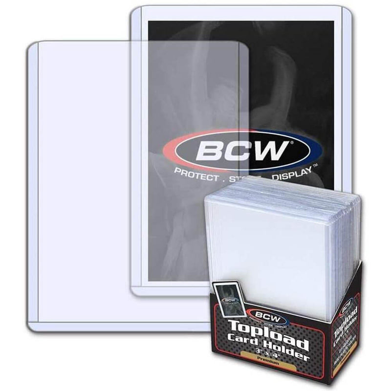 BCW Topload Card Titular (3 "x 4")