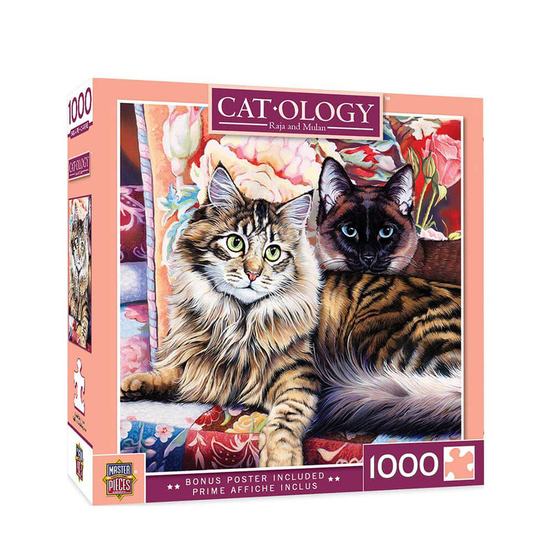  Masterpieces Puzzle Cat-ología (1000 uds)