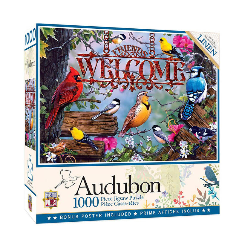  Rompecabezas de obras maestras Audubon (1000 piezas)