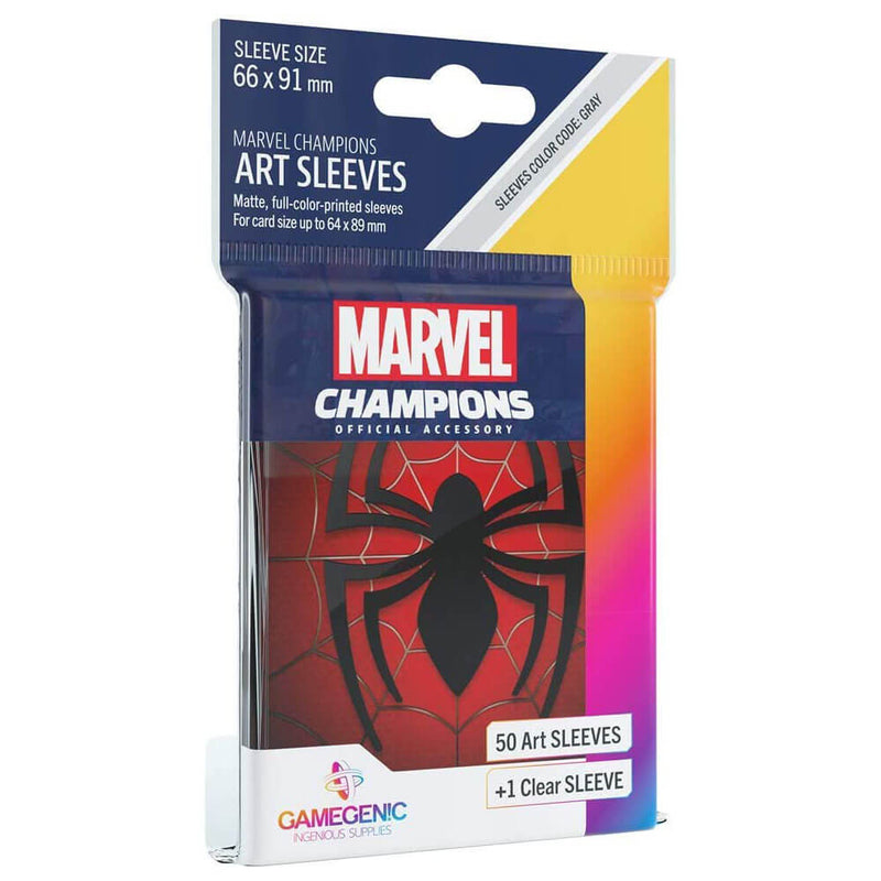 Mangas de arte da Marvel Champions (50/pacote)