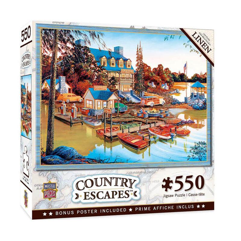  MP Country Escapes Puzzle (550 piezas)
