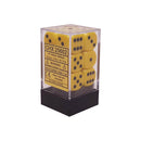 D6 DICE OPAQUE 16mm (12 dados)
