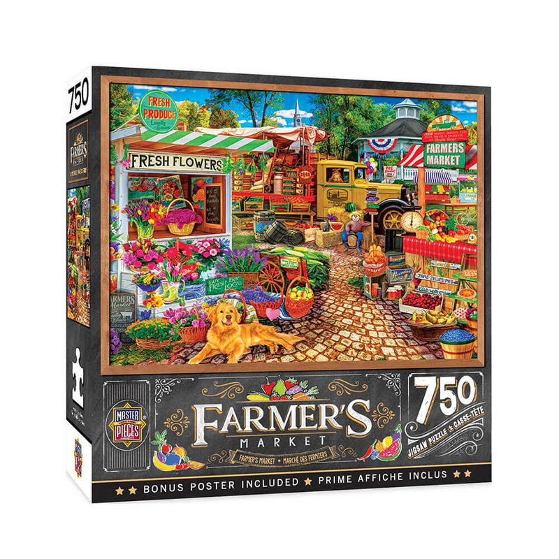  Rompecabezas del mercado de agricultores (750 piezas)