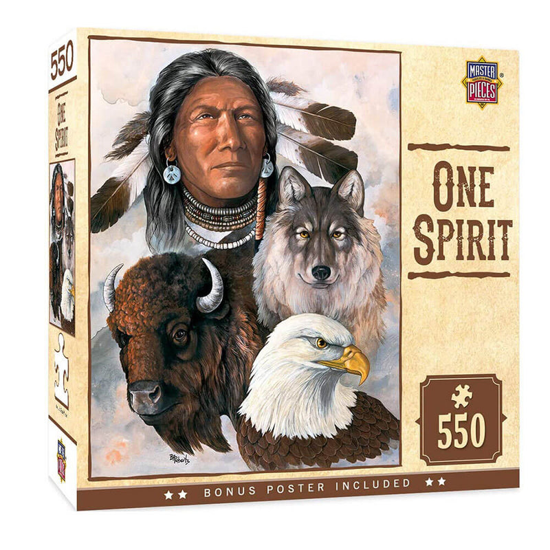 MP Puzzle Spirit Tribal (550 peças)