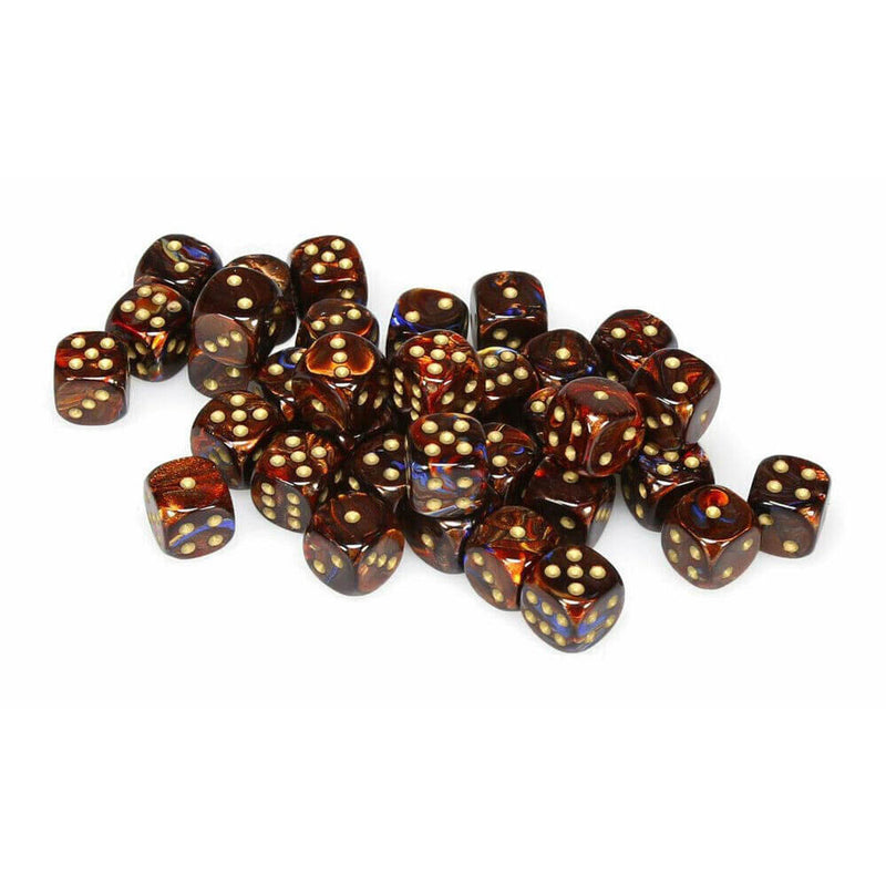 D6 DICE Scarab 12mm (36 dados)