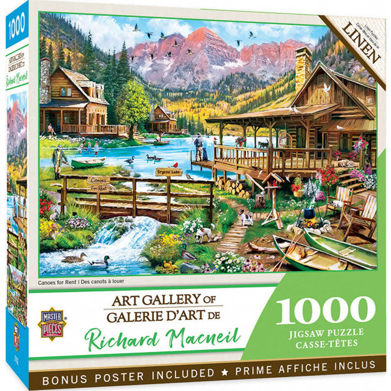 Galeria de arte -obras de arte Puzzle 1000pc