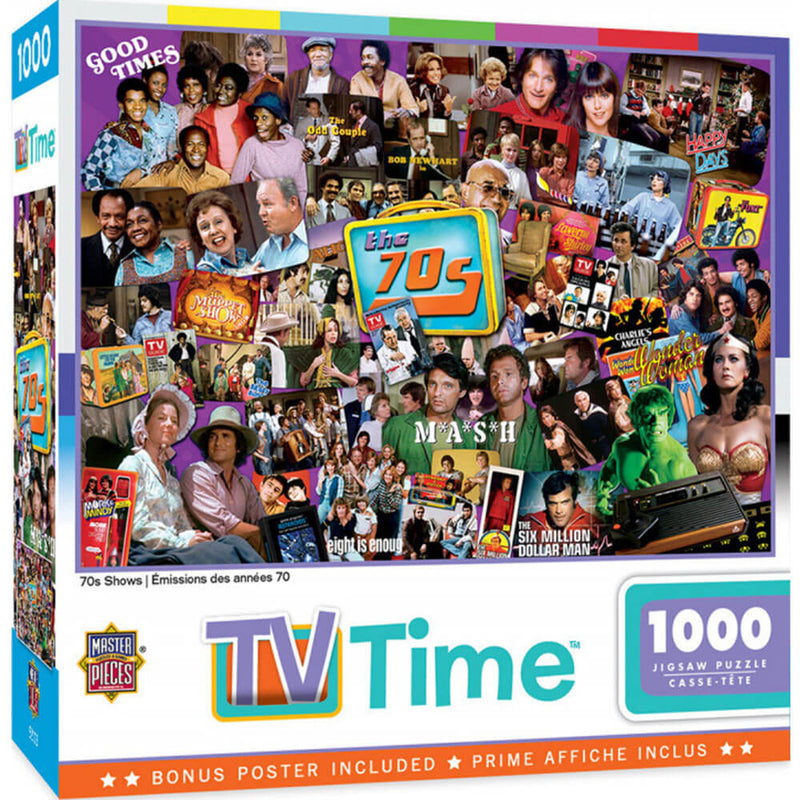  Masterpieces TV Time Shows Puzzle de 1000 piezas