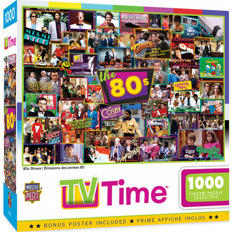  Masterpieces TV Time Shows Puzzle de 1000 piezas