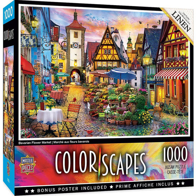  Masterpieces Colorscapes Puzzle de 1000 piezas