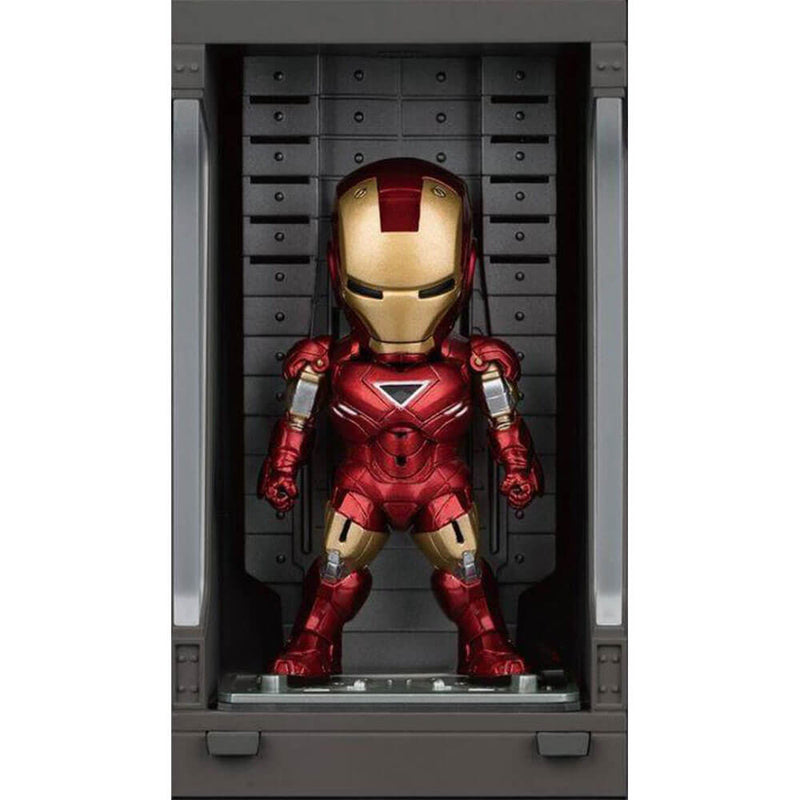 Mini Egg Attack Iron Homem com Hall of Armour