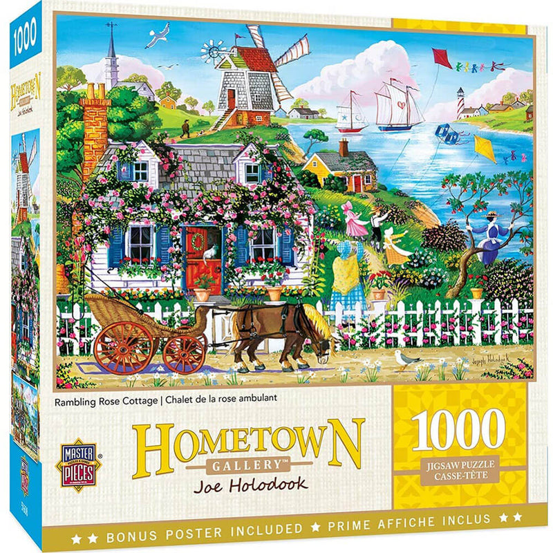  Masterpieces Hometown Gallery - Puzzle de 1000 piezas