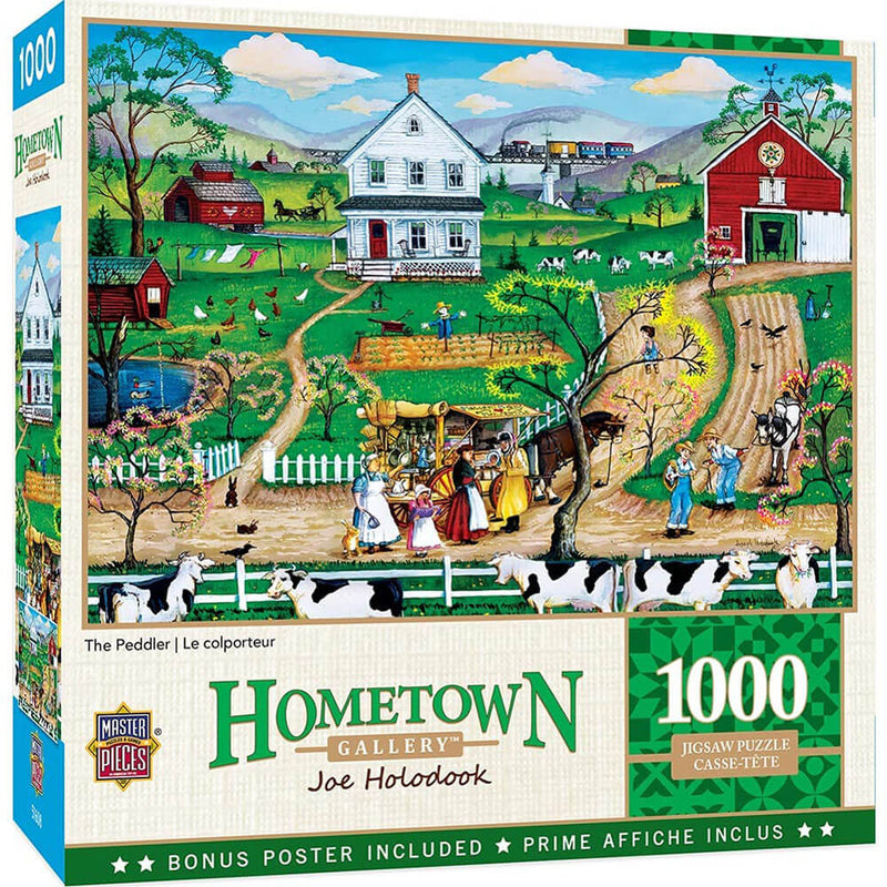  Masterpieces Hometown Gallery - Puzzle de 1000 piezas
