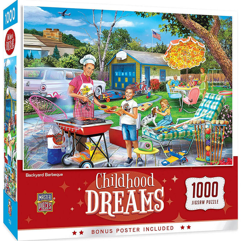 Obras -primas Sonhos de Infância 1000pc Puzzle