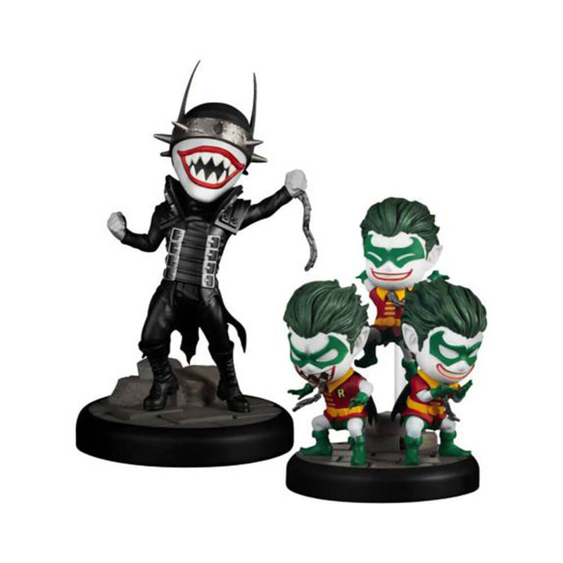 Mini Egg Attack Batman Who Laughs & Robin Minions Statue