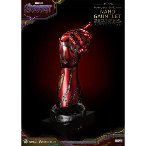 Beast Kingdom Master Craft Avengers Endgame Nano Gauntlet